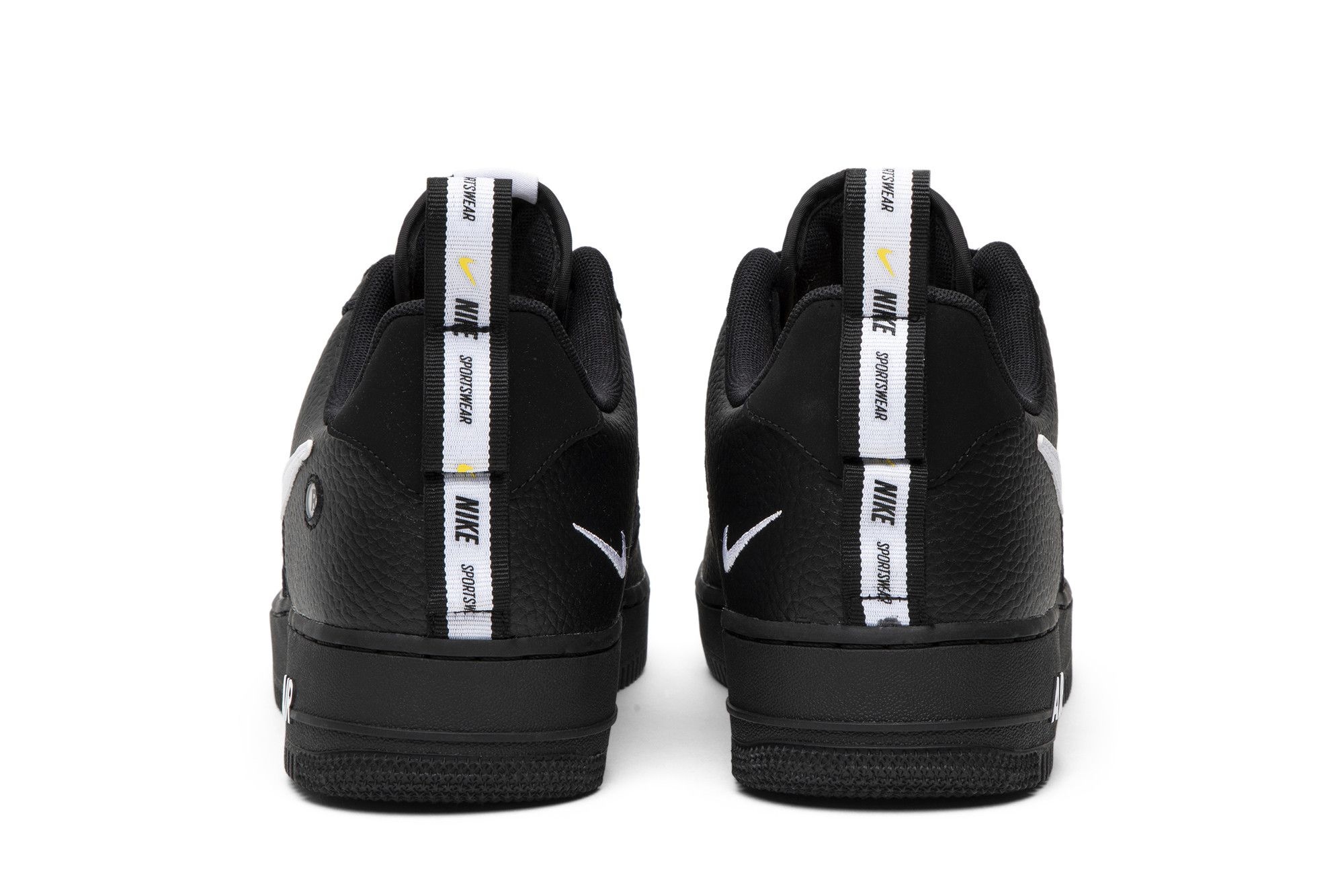 Nike Air Force 1 Low Utility Black White Sneakers - AJ7747-001