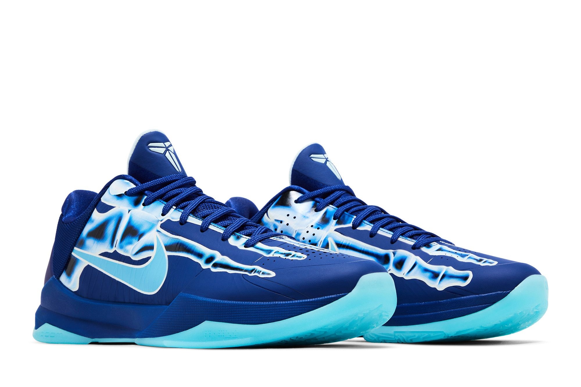 Nike Kobe 5 Protro X-Ray Deep Royal Blue/Baltic Blue/Glacier Blue Sneakers - HJ4303-400