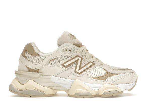New Balance 9060 Sea Salt Brown U9060JAM Cream Tan Mocha Leather Suede Sneakers U9060JAM 01
