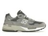 New Balance 992 Grey Suede Sneakers - M992GR