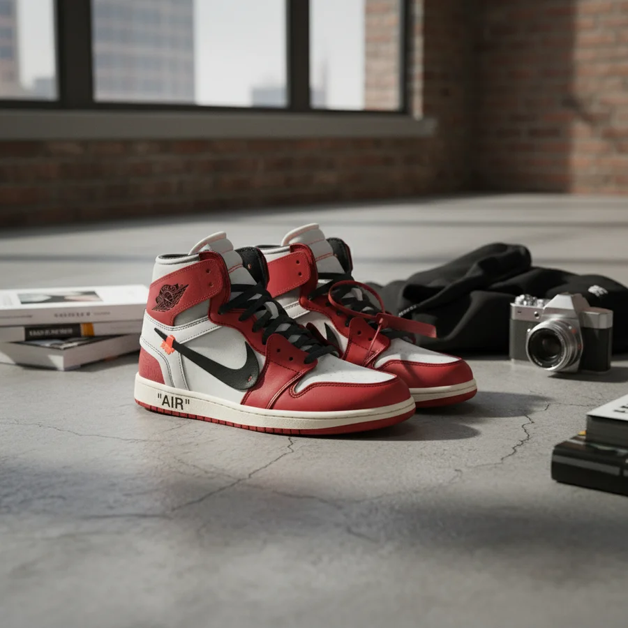 Example of a modern Air Jordan 1 high-profile collaboration, showcasing continued relevance